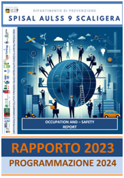 copertina relazione attività Spisal anno 2023