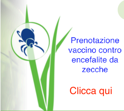 banner prenotazione vaccino encefalite da zecche